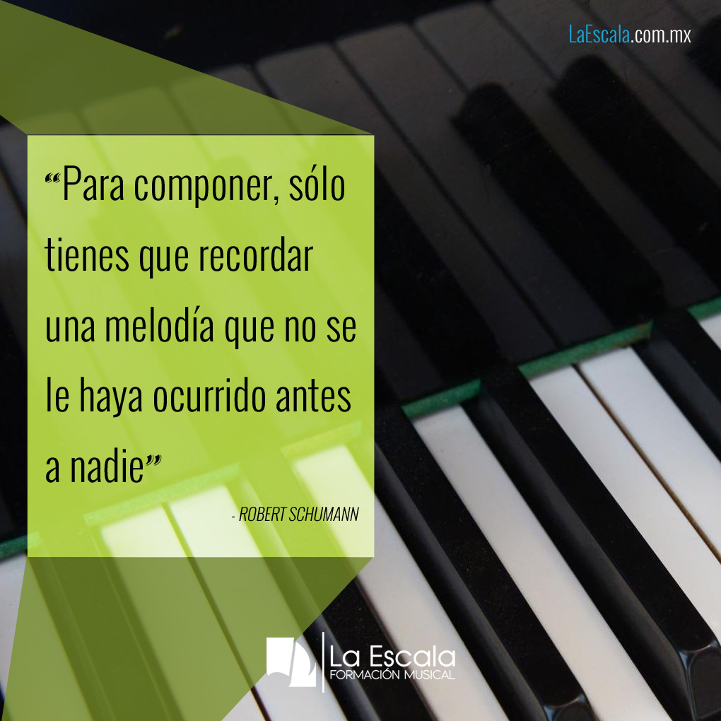 “Para componer, sólo tienes que recordar una melodía que no se le haya ocurrido antes a nadie.”